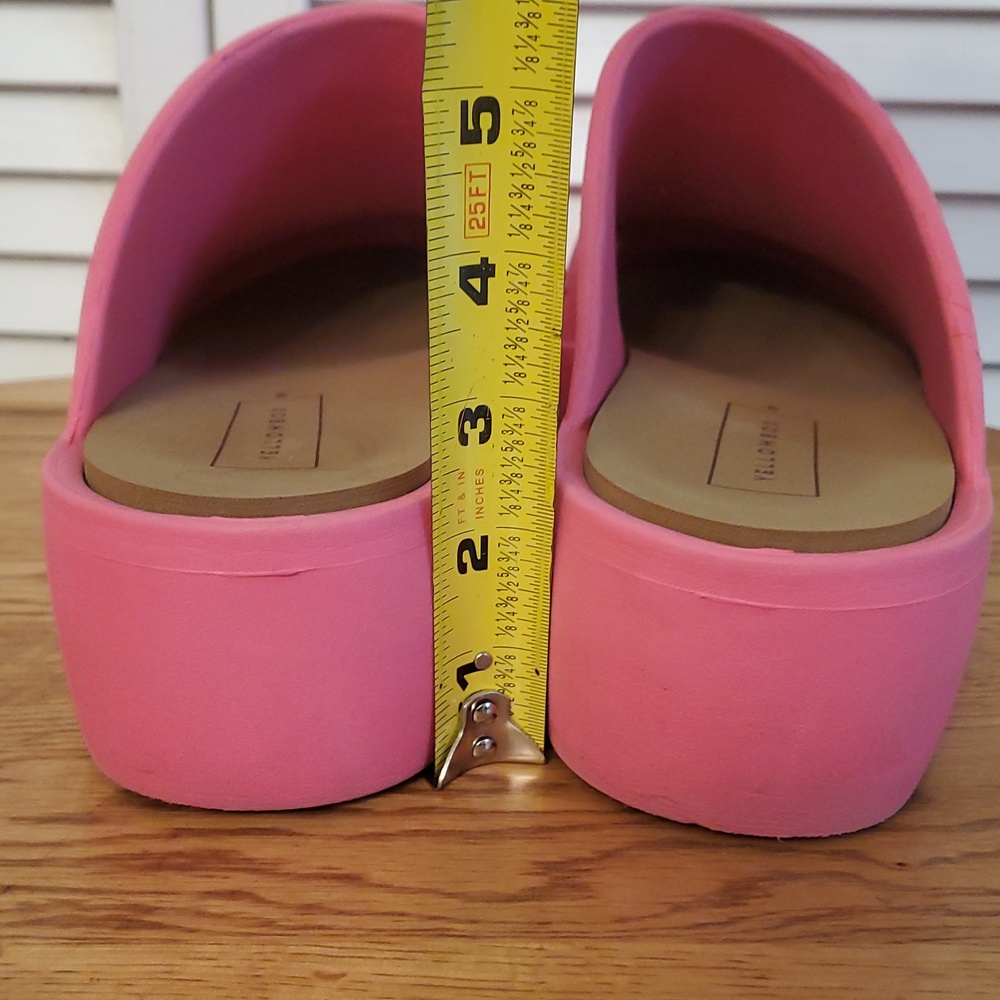 Yellow Box Zippy Pink Clogs, Size 9 - Picture 4 of 8